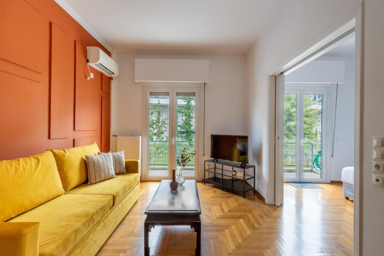 Spacious High-Ceiling 2-Bedroom By Acropolis Museum Athen Eksteriør bilde