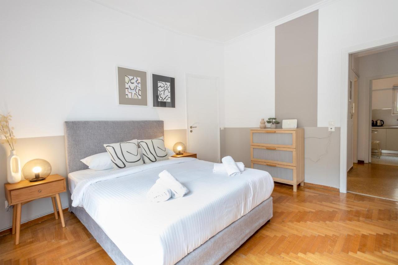 Spacious High-Ceiling 2-Bedroom By Acropolis Museum Athen Eksteriør bilde