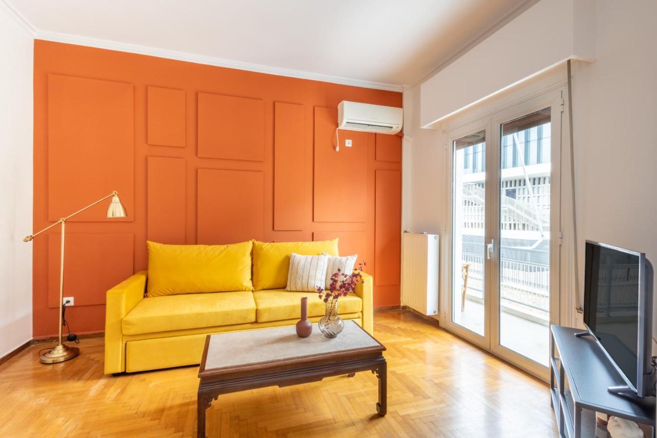 Spacious High-Ceiling 2-Bedroom By Acropolis Museum Athen Eksteriør bilde