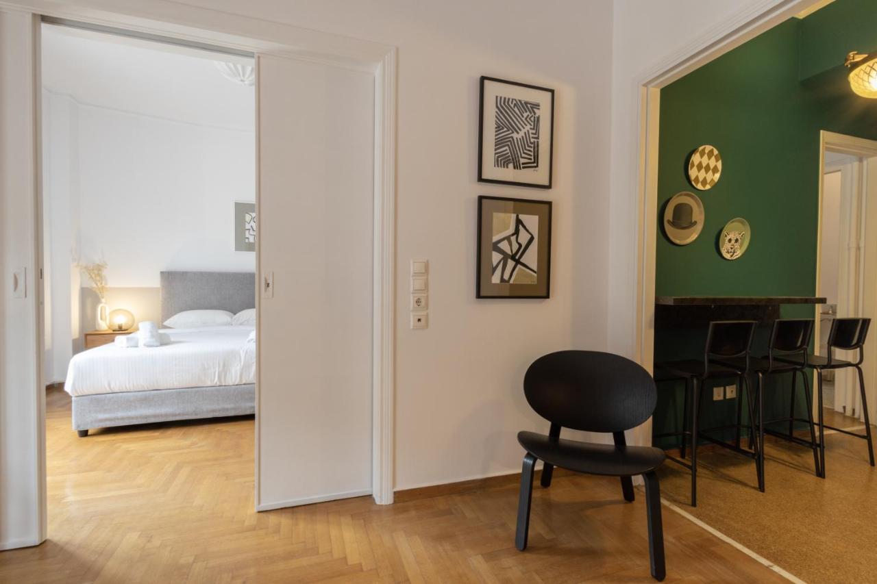 Spacious High-Ceiling 2-Bedroom By Acropolis Museum Athen Eksteriør bilde