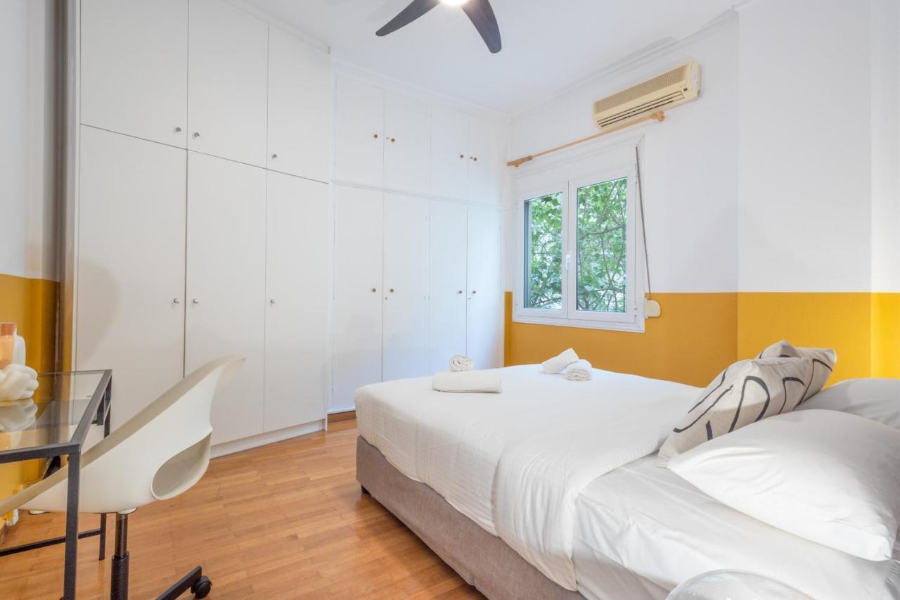 Spacious High-Ceiling 2-Bedroom By Acropolis Museum Athen Eksteriør bilde